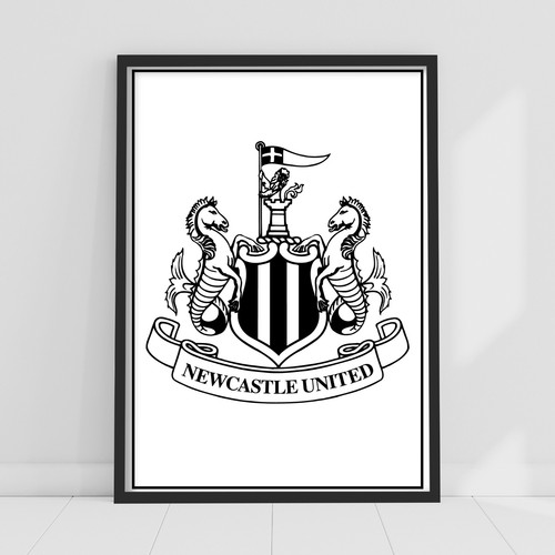 Newcastle united print - print,
