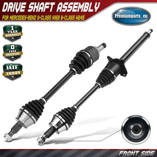 Drive shaft front for - 2x,
