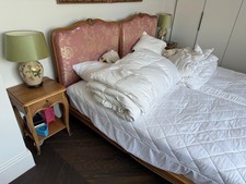 Vintage Louis Xv French Provincial Furniture set  Carved Oak