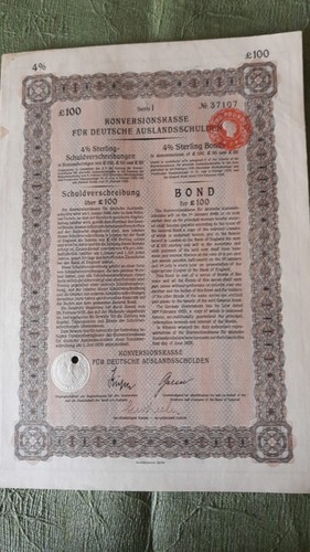 German external loan 1935 - german,