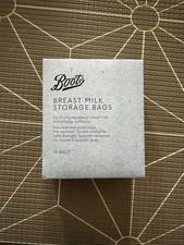 Boots Breast Milk Storage Bags