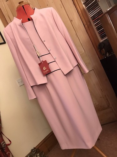 Dress and jacket suit - and,