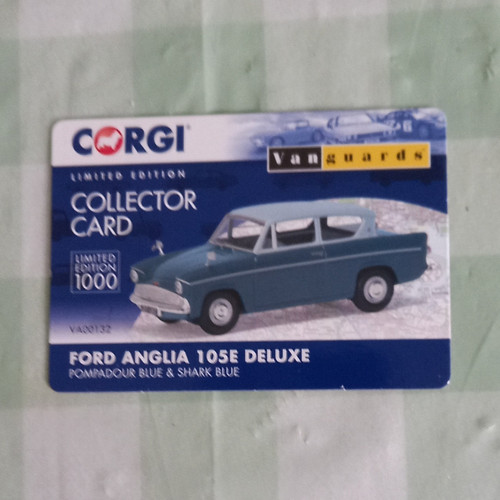 Corgi vanguards ford - vanguards, anglia
