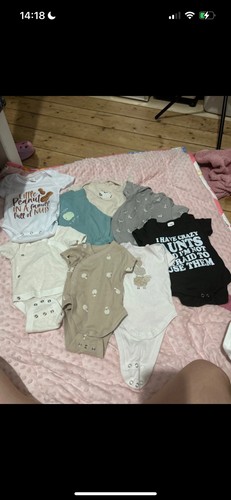6months baby vests bundle - baby,