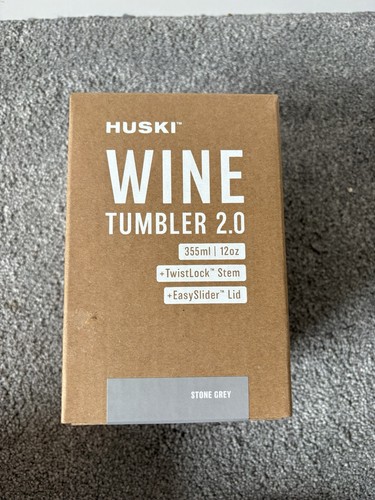 Huski wine tumbler stone - wine,