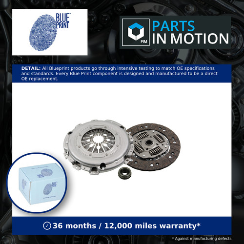 Clutch kit 3pc - kit,
