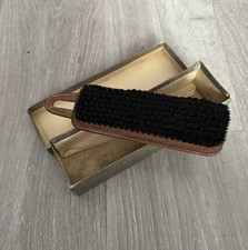 Vintage 1960s Leather-backed