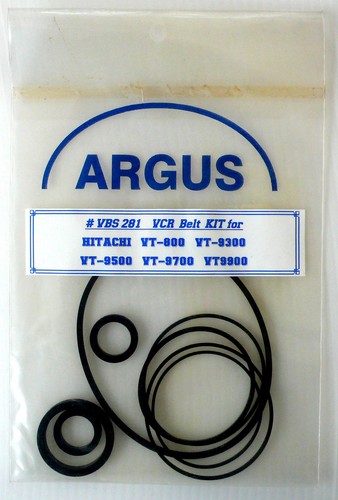 Vcr belt kit for - belt, hitachi