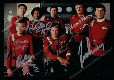 STAR TREK ORIGINAL CAST AUTOGRAPHED LIMITED EDITION  MOVIE PHOTO PRINT