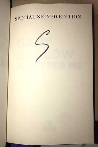 Gary barlow signed better me - signed,