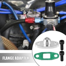 Turbo Oil Drain Flange Kit w/ 10AN Flare Fitting For GT40 GT45 GT47 GT55 T3 T4