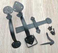 Suffolk Thumb Latch Set Black