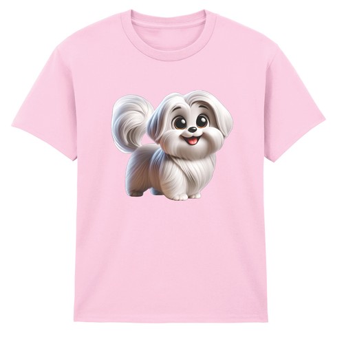 Cute cartoon maltese puppy - cute,