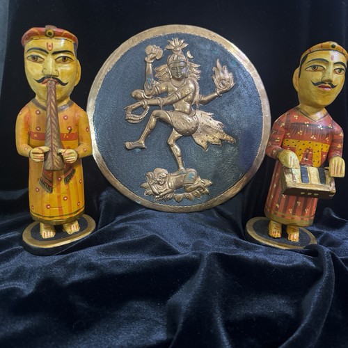 Indian hand carved - 2,