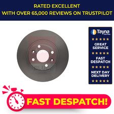 2x Brake Discs Pair Vented