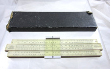 Unique Log Log Slide Rule  Vintage In Original Box made in England 