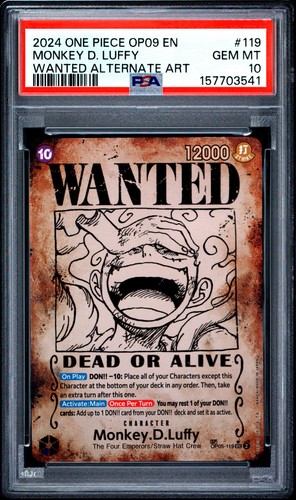 Psa monkey luffy - psa,