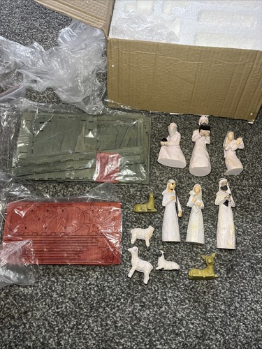 Nativity figure set with - figure,