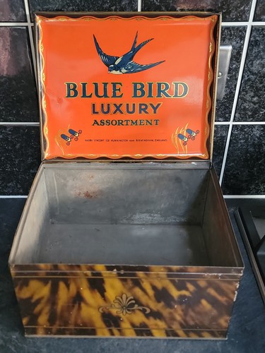 Vintage blue bird luxury - blue,