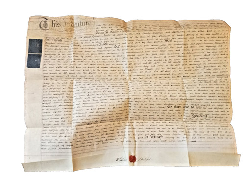Regency indenture vellum - regency,