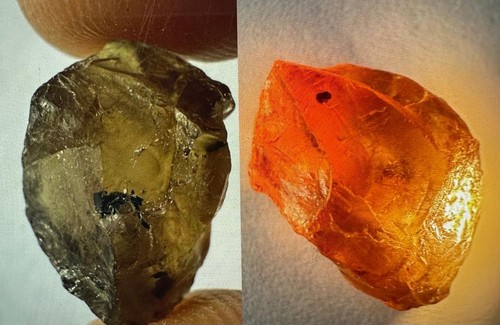 Natural colour change - 8, ct