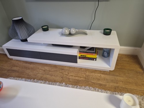Stand white grey colour - &,