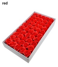 Pack of 50 Craft Soap  Roses -