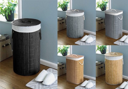 Bamboo laundry basket washing - bamboo,