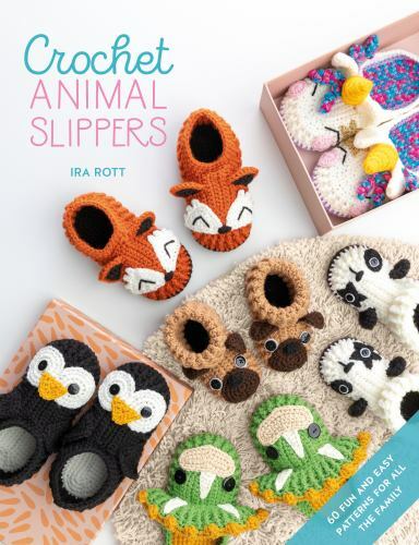 Crochet animal slippers 60 - crochet,