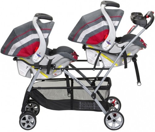 Twin stroller universal frame - twin,