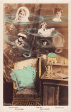 POSTCARD - EDWARDIAN ACTRESSES