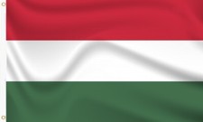 Hungary Hungarian flag 3x2 ft (90x60cm) Euro Football 2024 national with eyelets