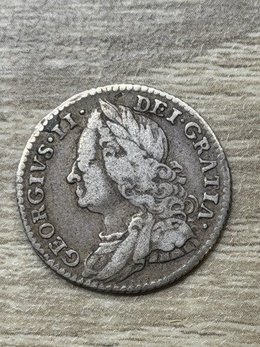 George sixpence 1750 - george, sixpence,
