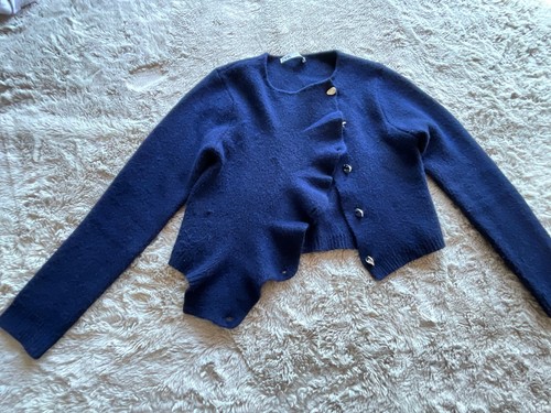 Zara navy blue cozy - zara,