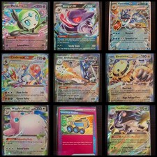 Pokémon Card Mystery Bundle x100 Bulk Holo/Reverse 2 Rare Cards EX/V/Promo NM