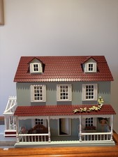 Dolls House Fully Furnished with Accessories And Furniture