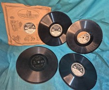 5x EDISON Diamond Disc Records