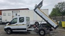 Tipper, Ford  Transit,£9500+vat  Crew  Cab,White, Tow Bar,