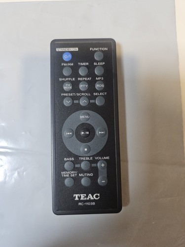 Teac 1103b remote - teac, control