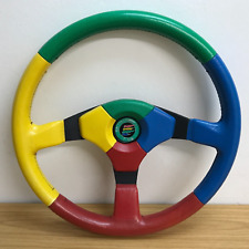 Genuine Momo Benetton 350mm leather steering wheel. Special edition, 1991.   8B