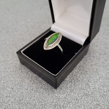 AA Canadian Ammolite & Diamond