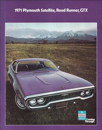 1971 plymouth satellite - plymouth, road
