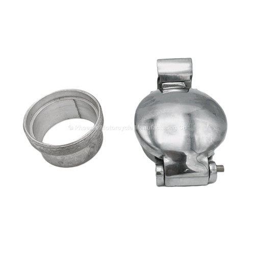 Polished aston fuel cap - 3", 'aston'