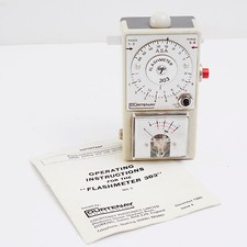 VINTAGE COURTENAY FLASHMETER 303  With INSTRUCTION MANUAL