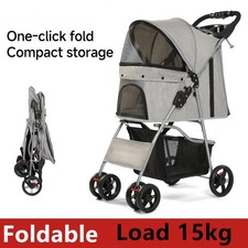 Durable Pet Stroller for Dogs