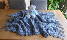 *Hand Crochet Baby Blanket 