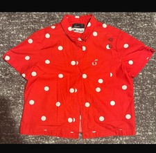 Amy Whinehouse Fred Perry Women's Polka Dot Shirt UK Size 8, Short Sleeve
