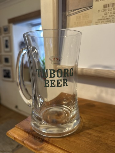 Tuborg glass tankard pint - tankard,