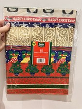 X15 sheets vintage Christmas