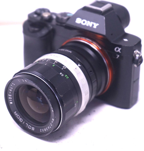 Sony mount adapted 35mm - sony, e
